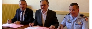 Je veille, tu veilles, nous veillons, ils veillent... la 86ème Convention de Participation Citoyenne de Côte d'Or a été signée à Marigny le Cahouet